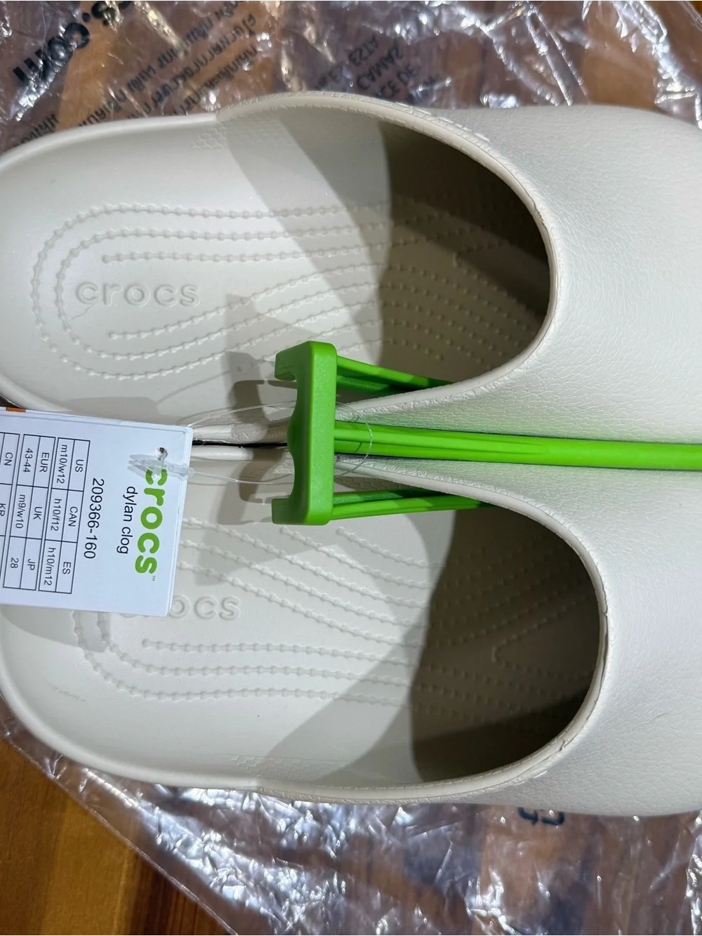 CROCS Classic Slip-On Ballet Flat in Stucco